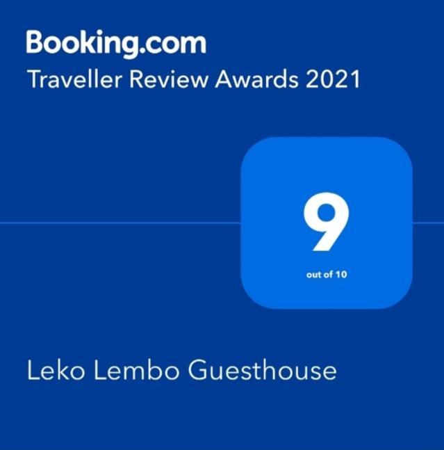 Leko Lembo Guesthouse Keli Dış mekan fotoğraf